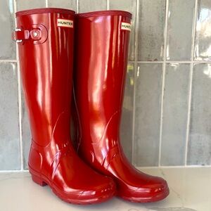 Hunter - Women's Original Tall Gloss Rain Boots